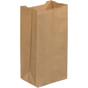 4 3/4 x 2 15/16 x 8 9/16" Kraft Grocery Bags