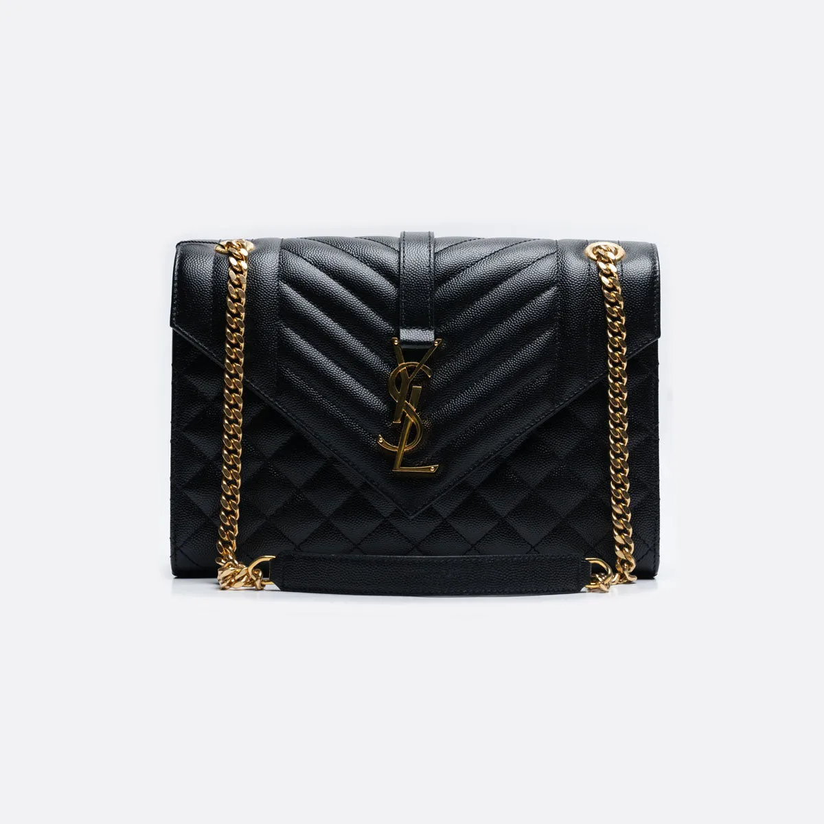 600185 BOW91 1000 BLACK YES SAINT LAURENT WOMEN BAG