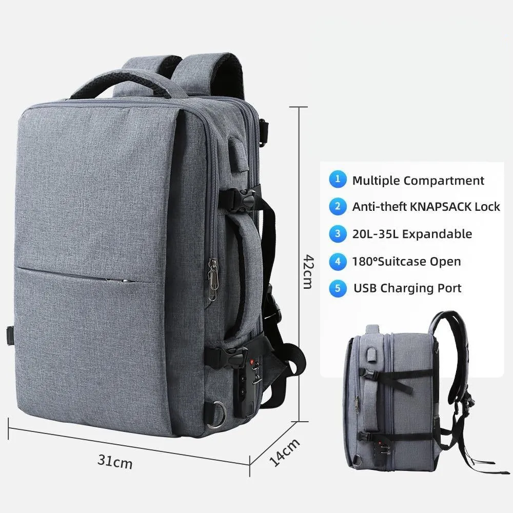 Anti-Theft Business Backpack