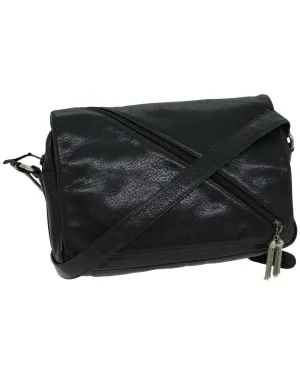 Authentic Black Leather Shoulder Bag