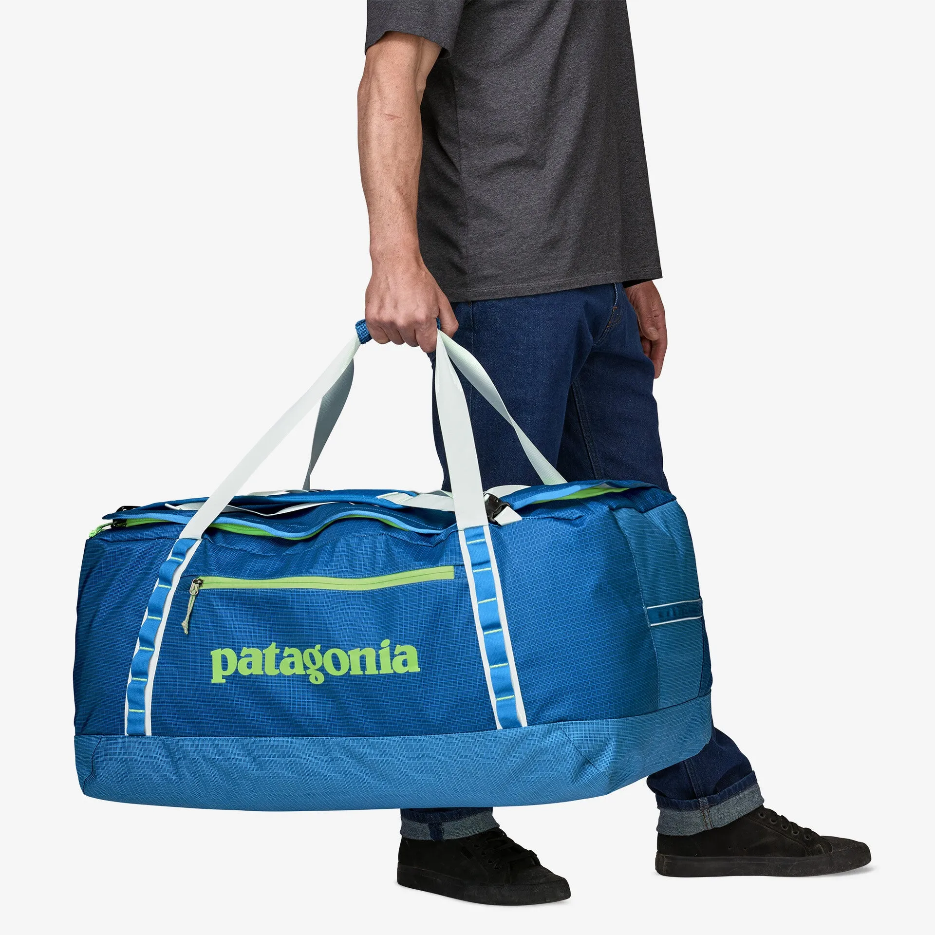 Black Hole bag 100 l. Patagonia, matte glow blue