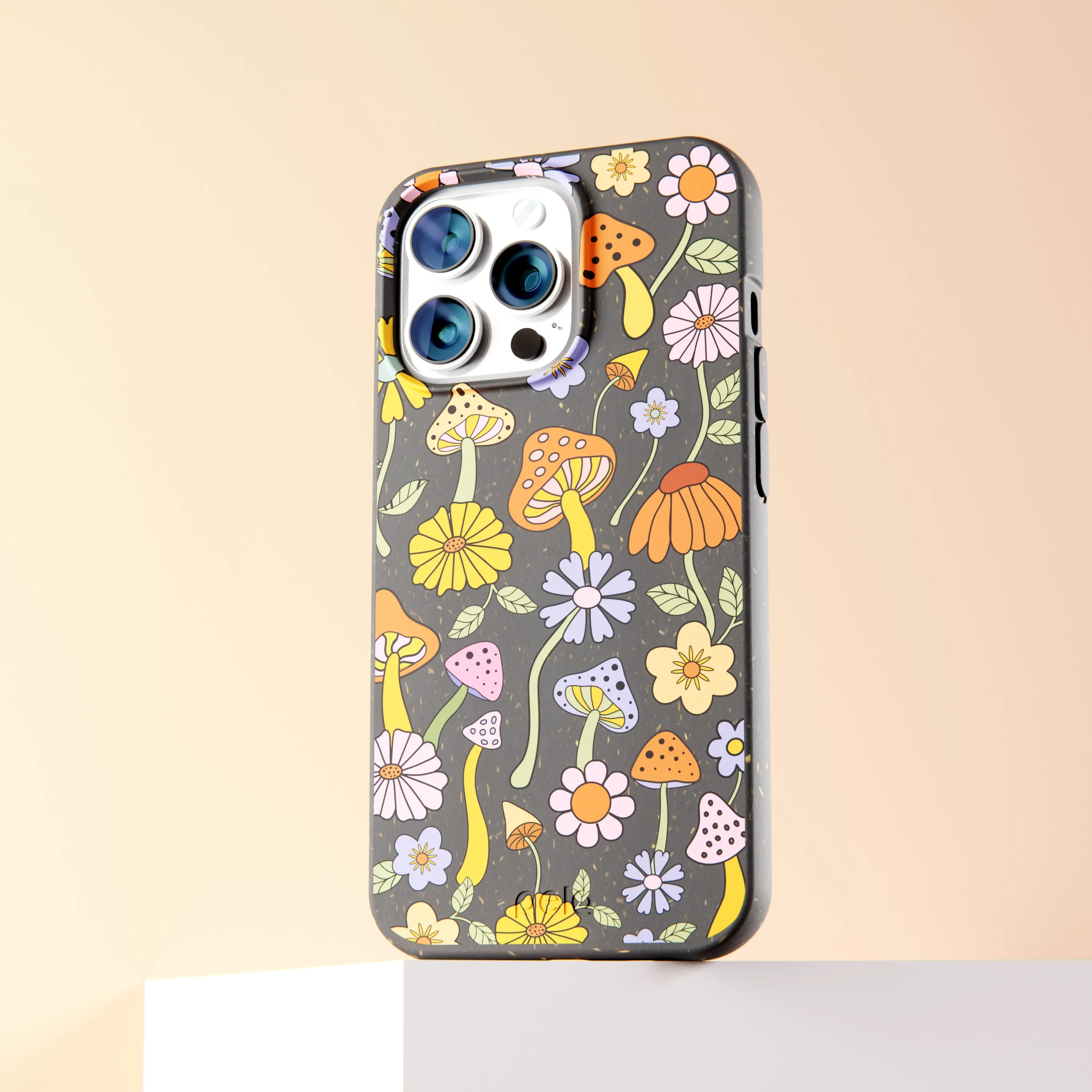 Black Midnight Shrooms Google Pixel 6a Case