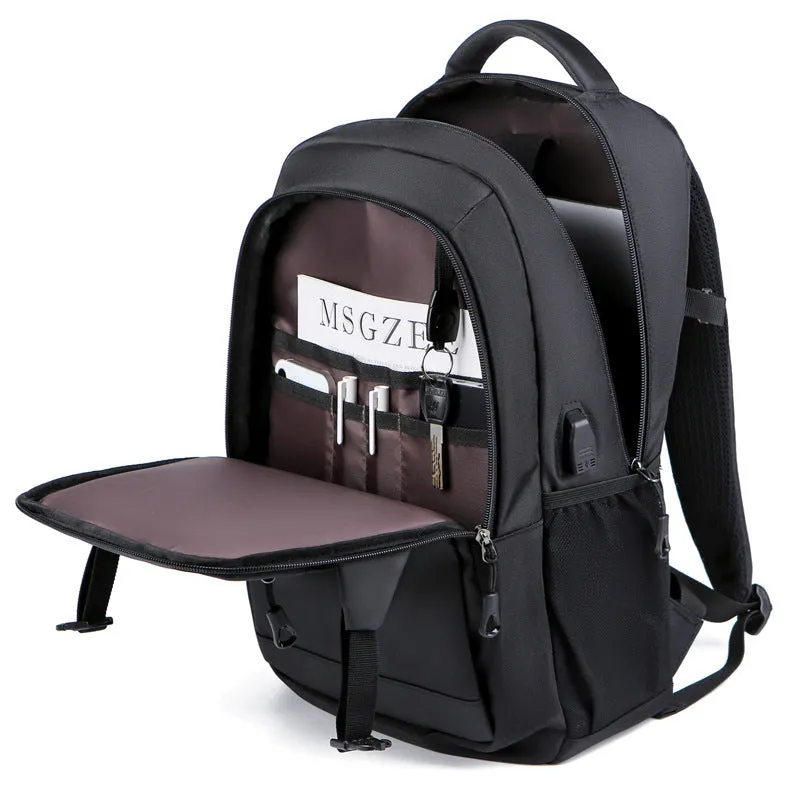 BP785 - Black USB interface Backpack