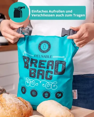 Bread Bag to Keep Bread Fresh Black