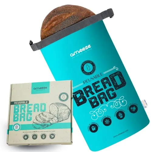 Bread Bag to Keep Bread Fresh Black