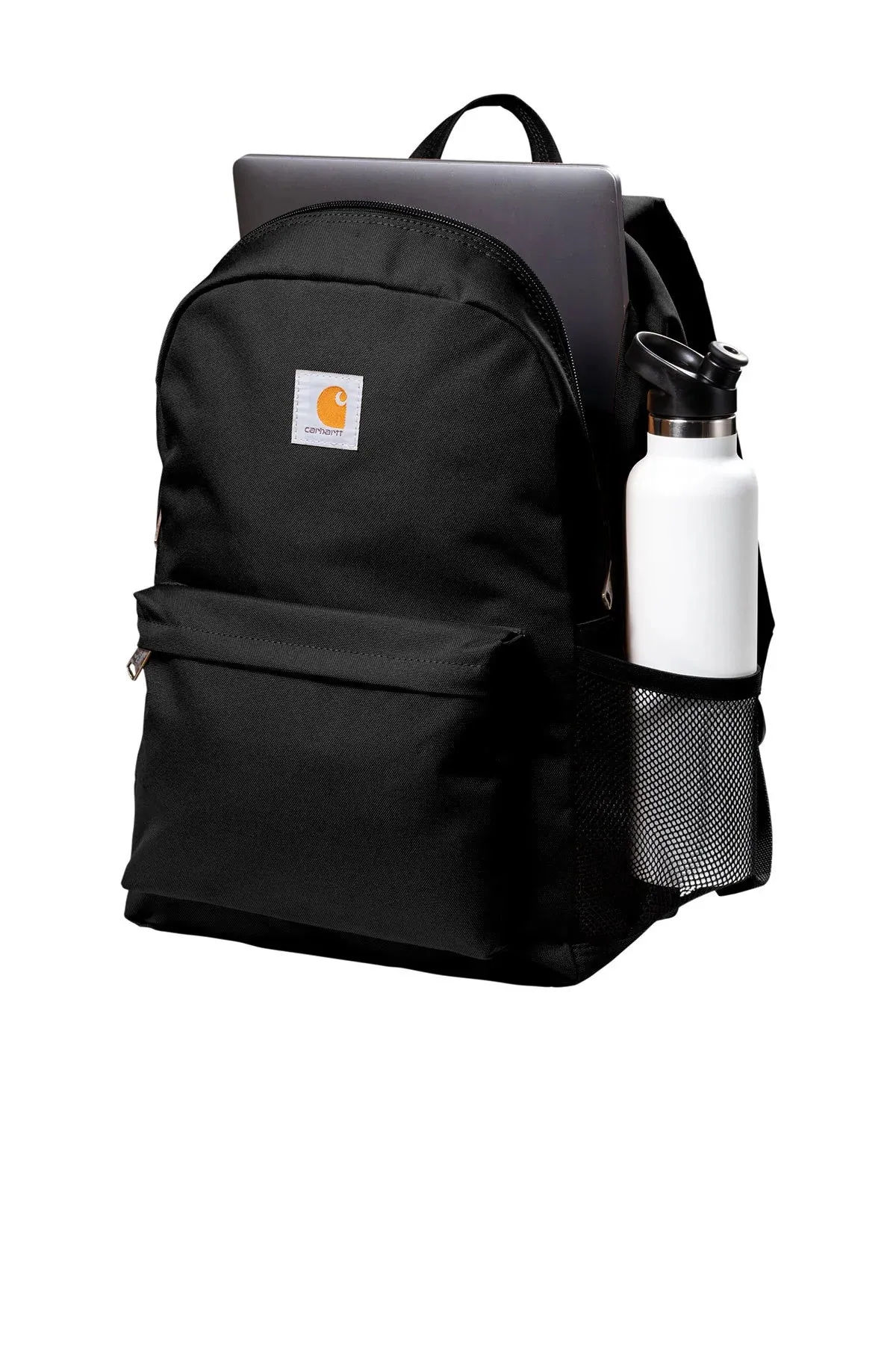 Carhartt Canvas Branded Backpacks, Black