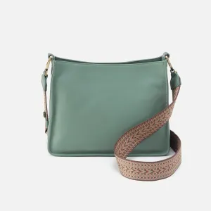 Cass Crossbody In Pebbled Leather - Ivy