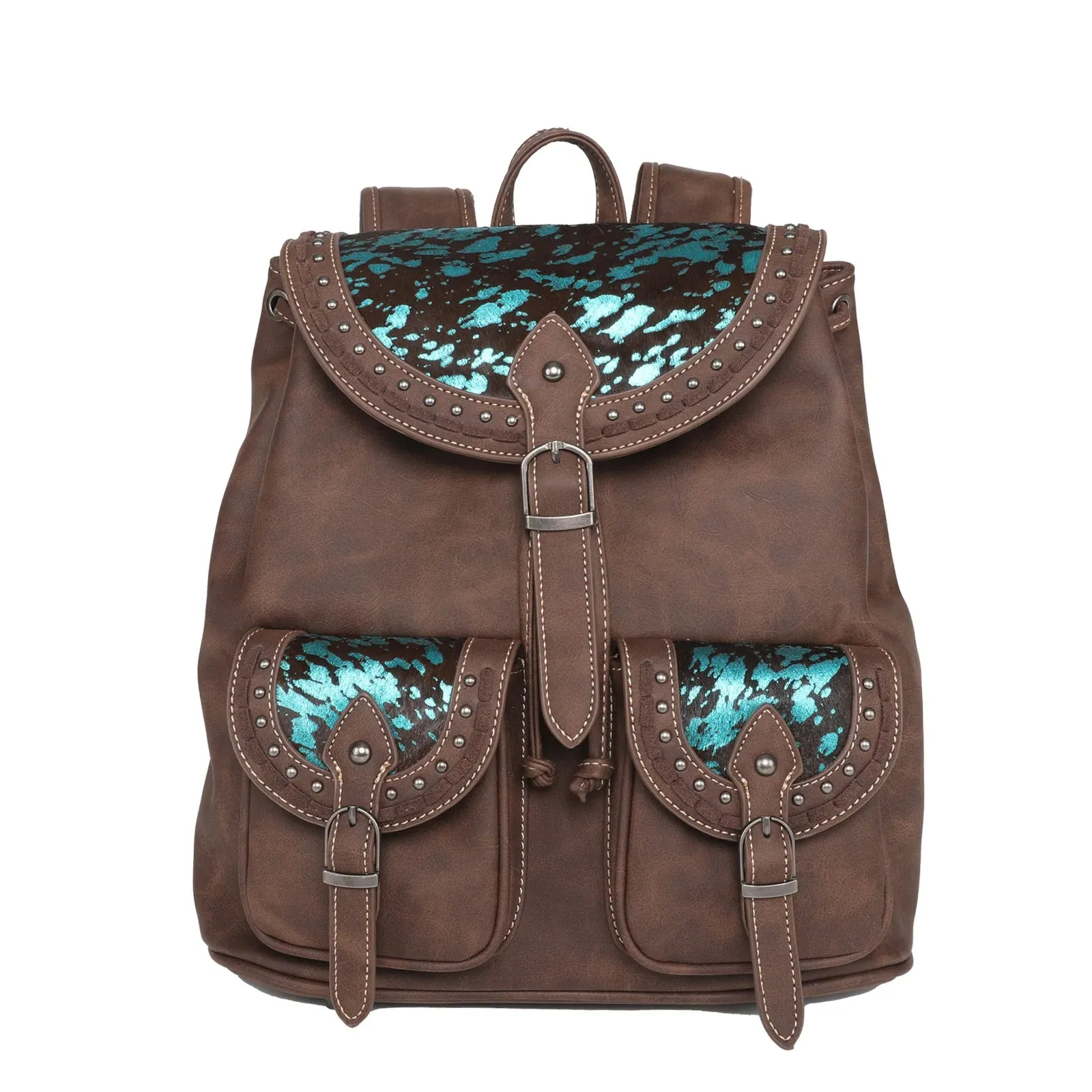 Concealed Carry Brown Backpack