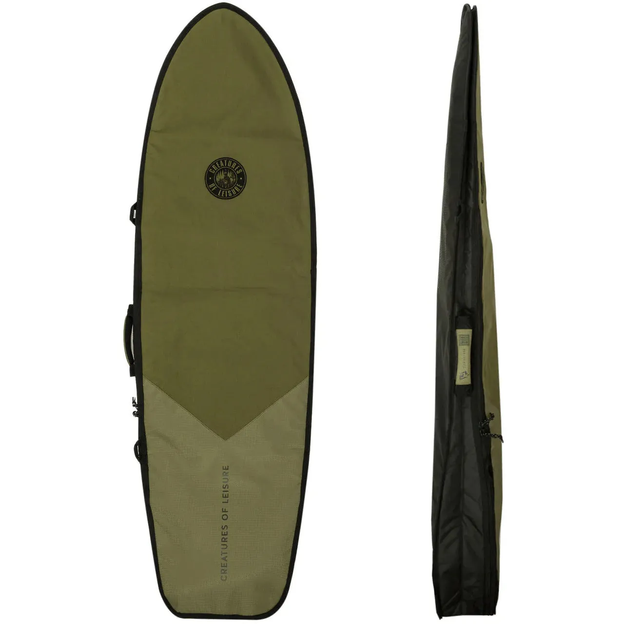 Creatures of Leisure Hardware Fish Day Use Board Bag - 22/Military Black