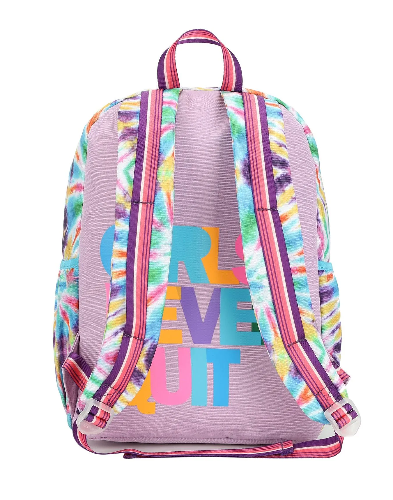 Cubs Pink And Purple Tie Dye High School Backpack