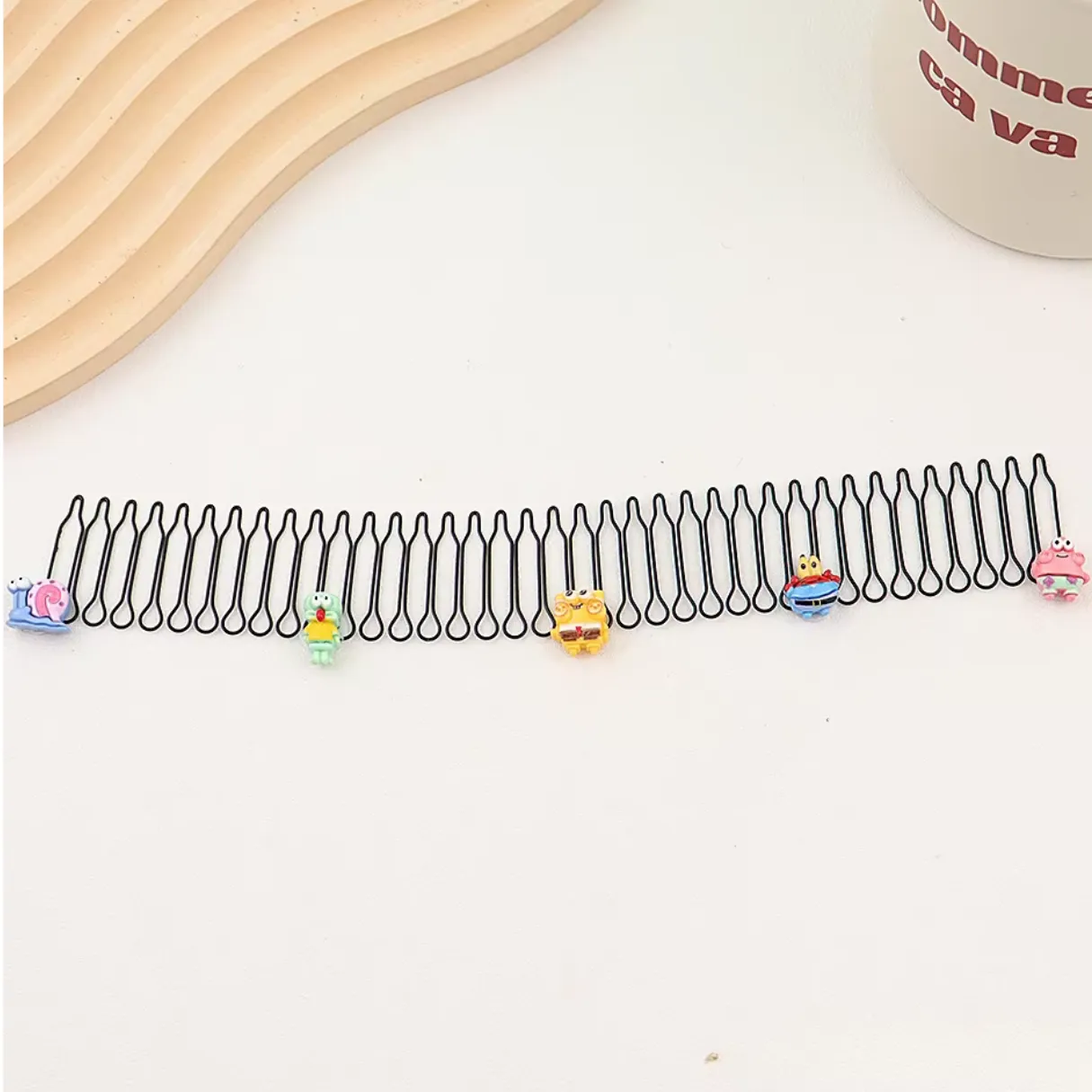 Cute Cartoon Design Hair Comb Strip Kids (Pack of 4) (Random Design)