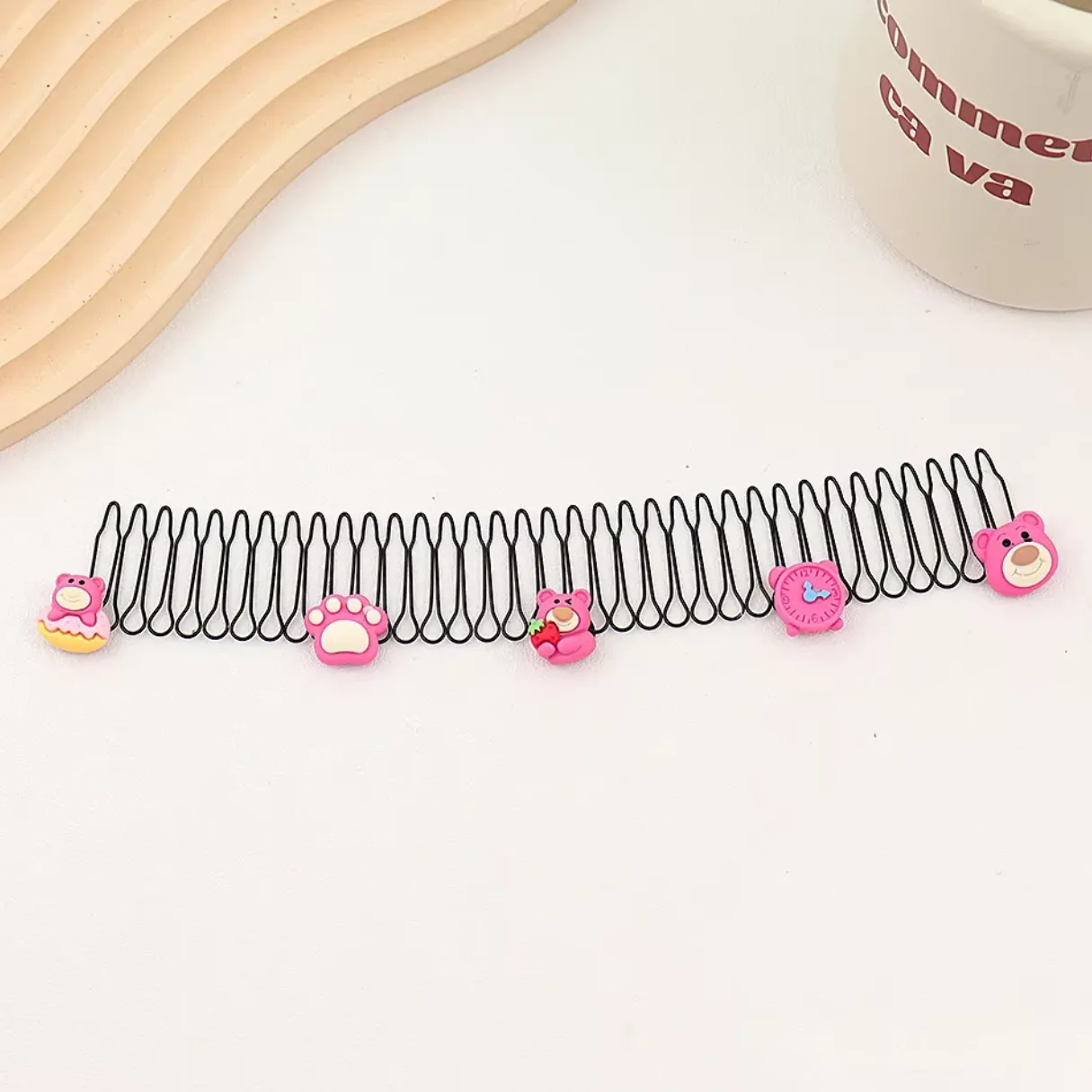 Cute Cartoon Design Hair Comb Strip Kids (Pack of 4) (Random Design)