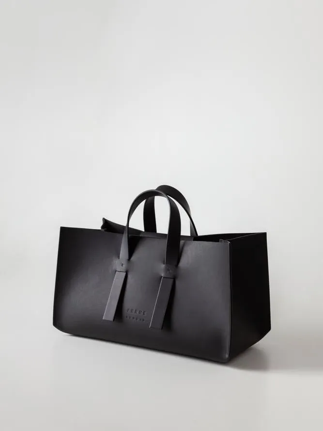 DoppioCubo Handbag in Black by Arrhe Studio