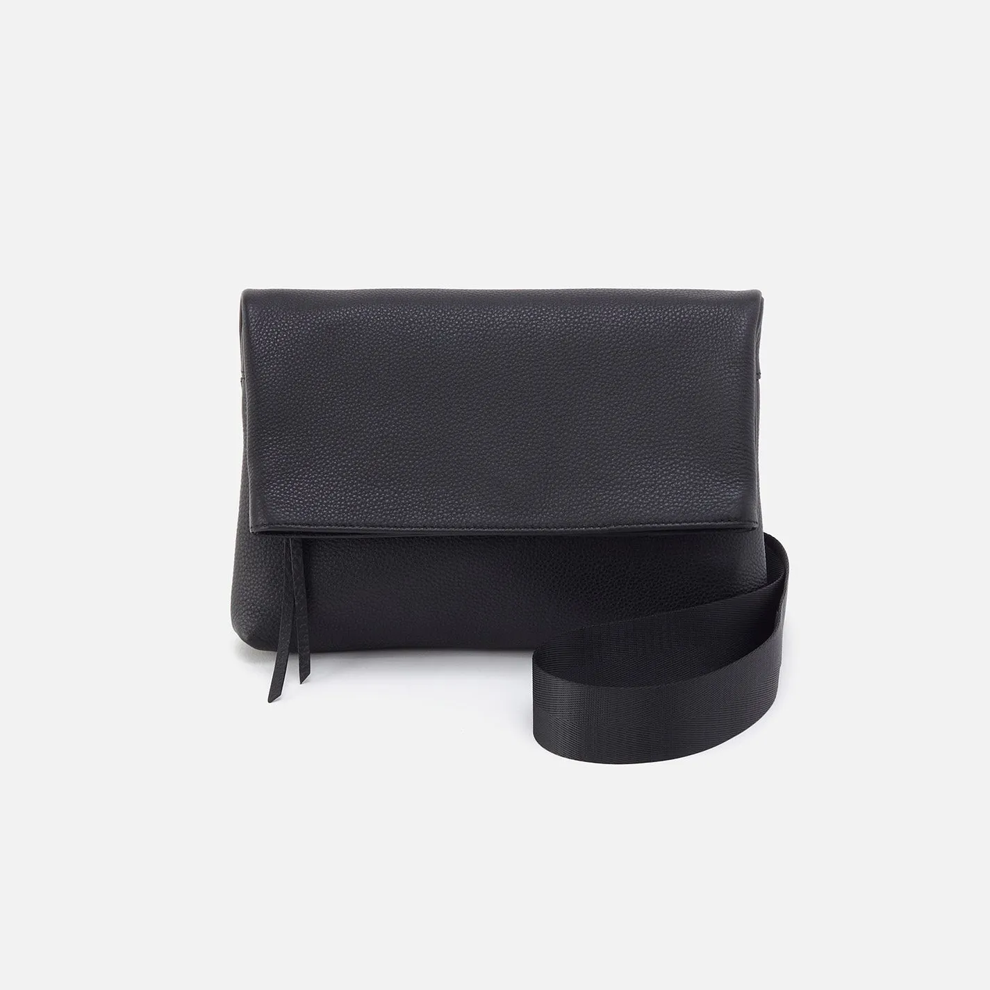 Grant Crossbody In Pebbled Leather - Black