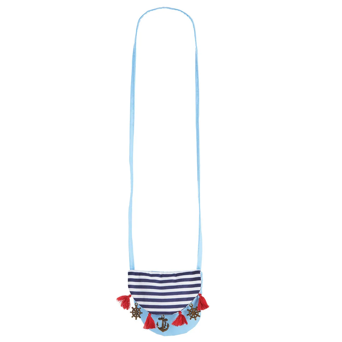 Kids Navy Stripe Crossbody