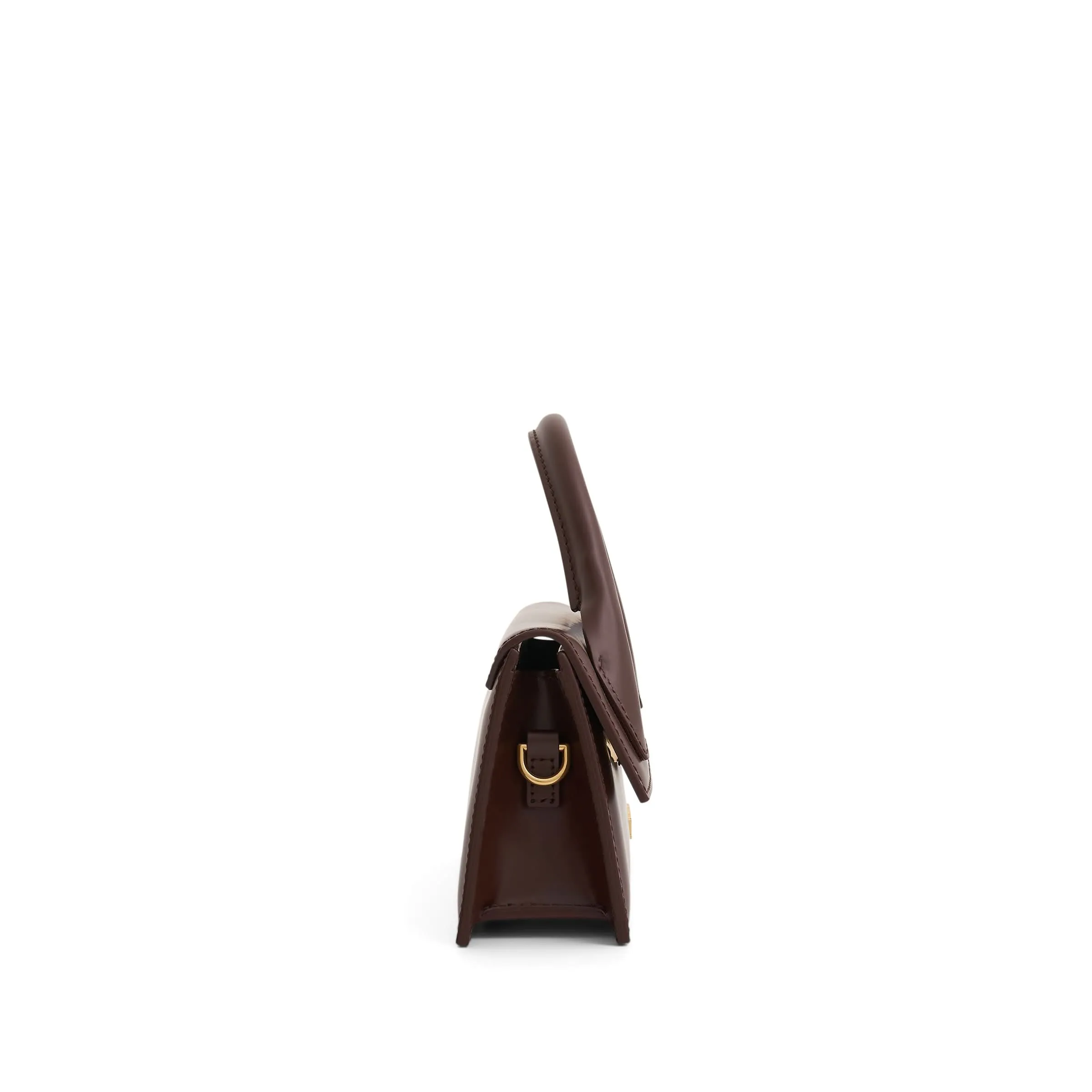 Le Chiquito Long Leather Bag in Brown