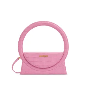 Le Sac Rond Circle Purse in Pink