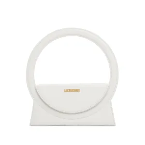 Le Sac Rond Circle Purse in White