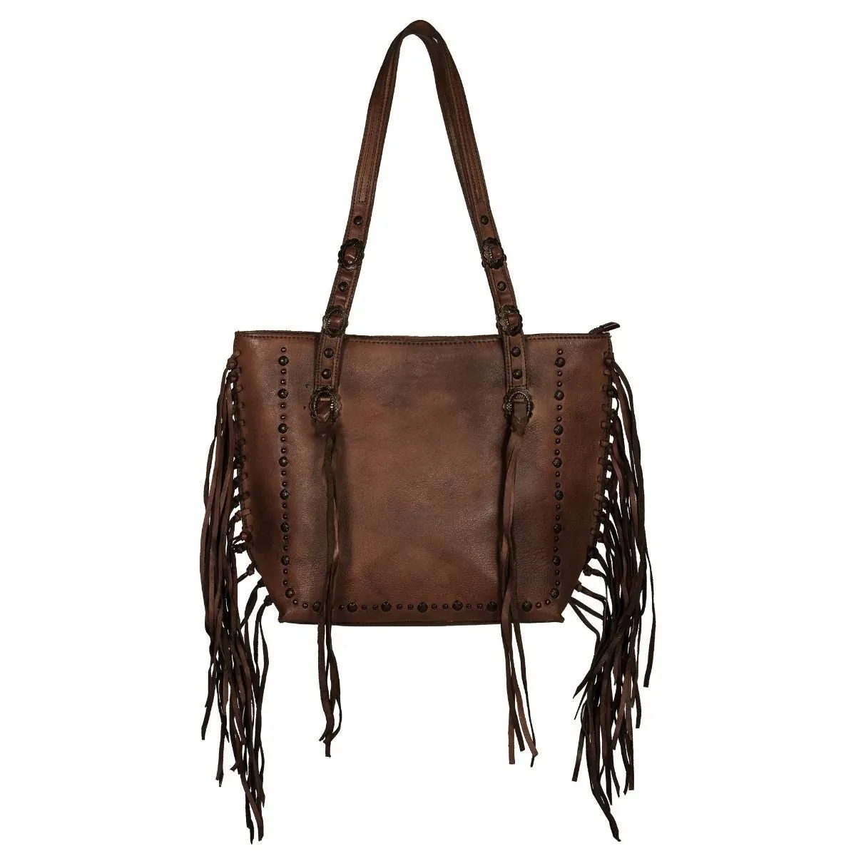 Leather Fringe Concealed Carry Bag