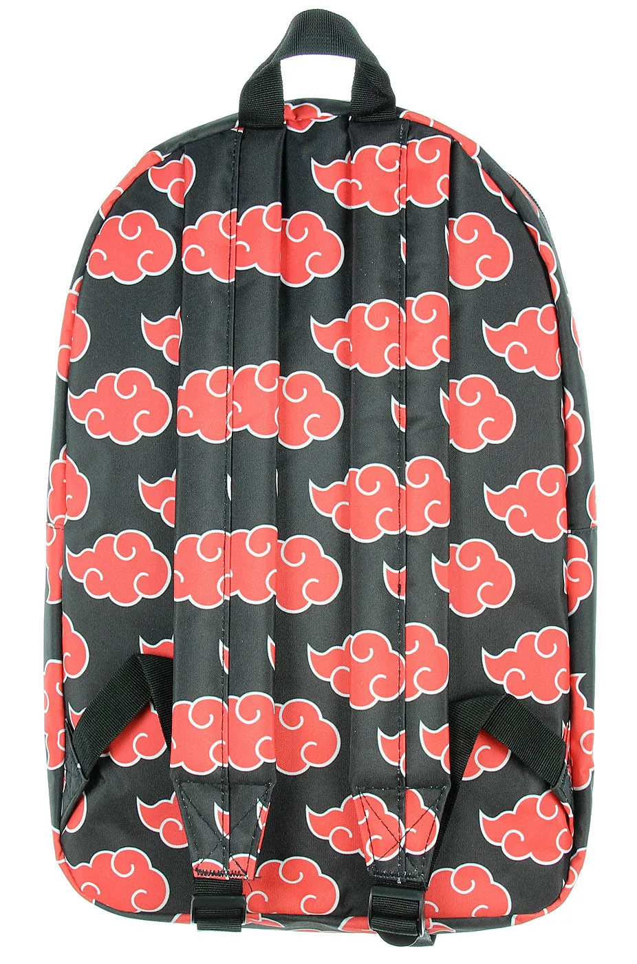 Naruto Shippuden Akatsuki Red Clouds All Over Print School Travel Laptop Backpack