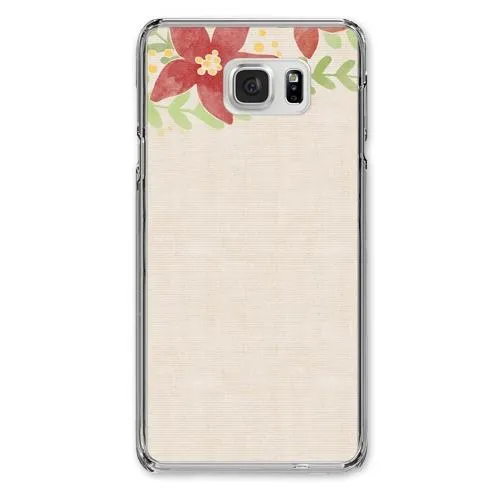 Poinsettia Designer Phone Cases