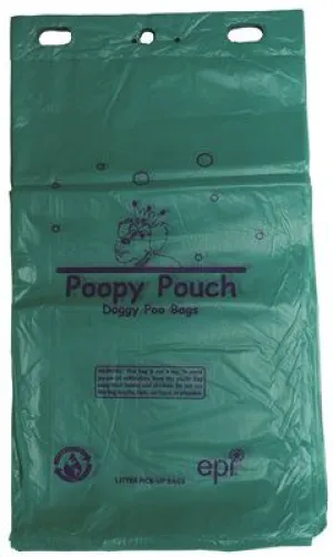 Poopy Pouch Pet Waste Header Bags' 200 Bags Per Header' 12 Headers Per Case