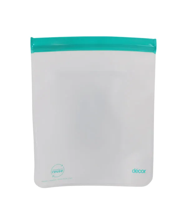 Reusable Flat Storage Bag, 2L, 2pk