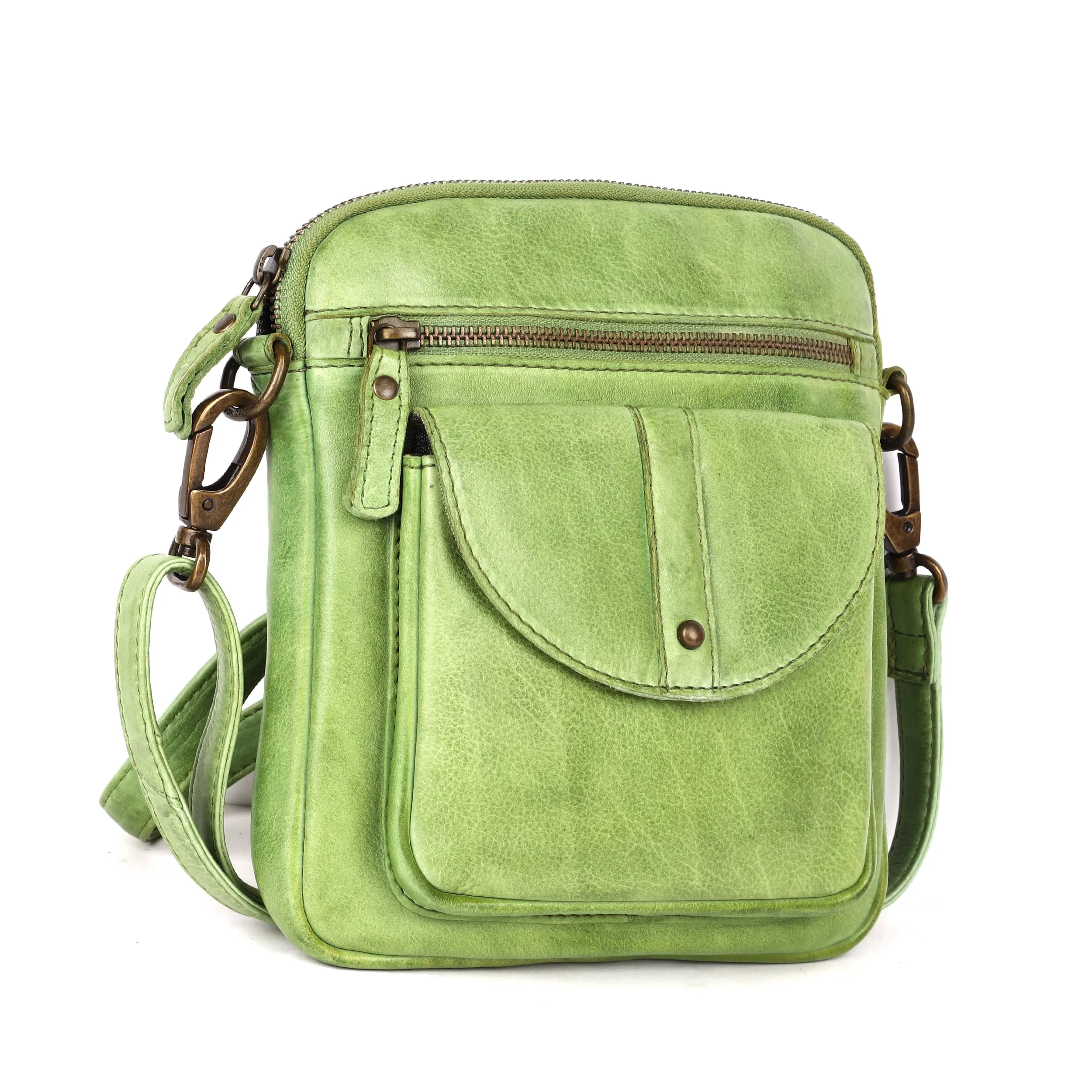 Rugged Hide - RH-4911 Helen Leather Crossbody Bag