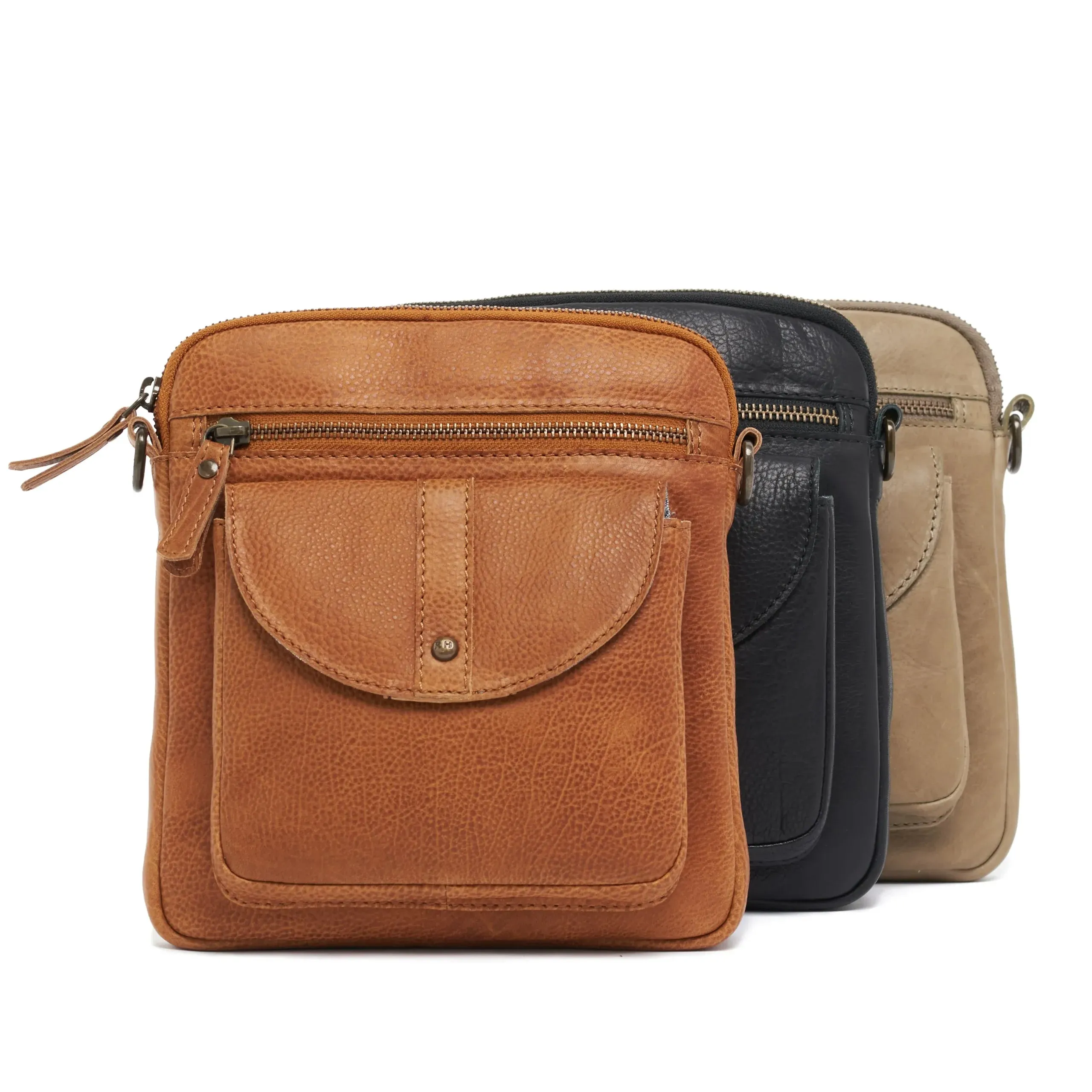 Rugged Hide - RH-4911 Helen Leather Crossbody Bag