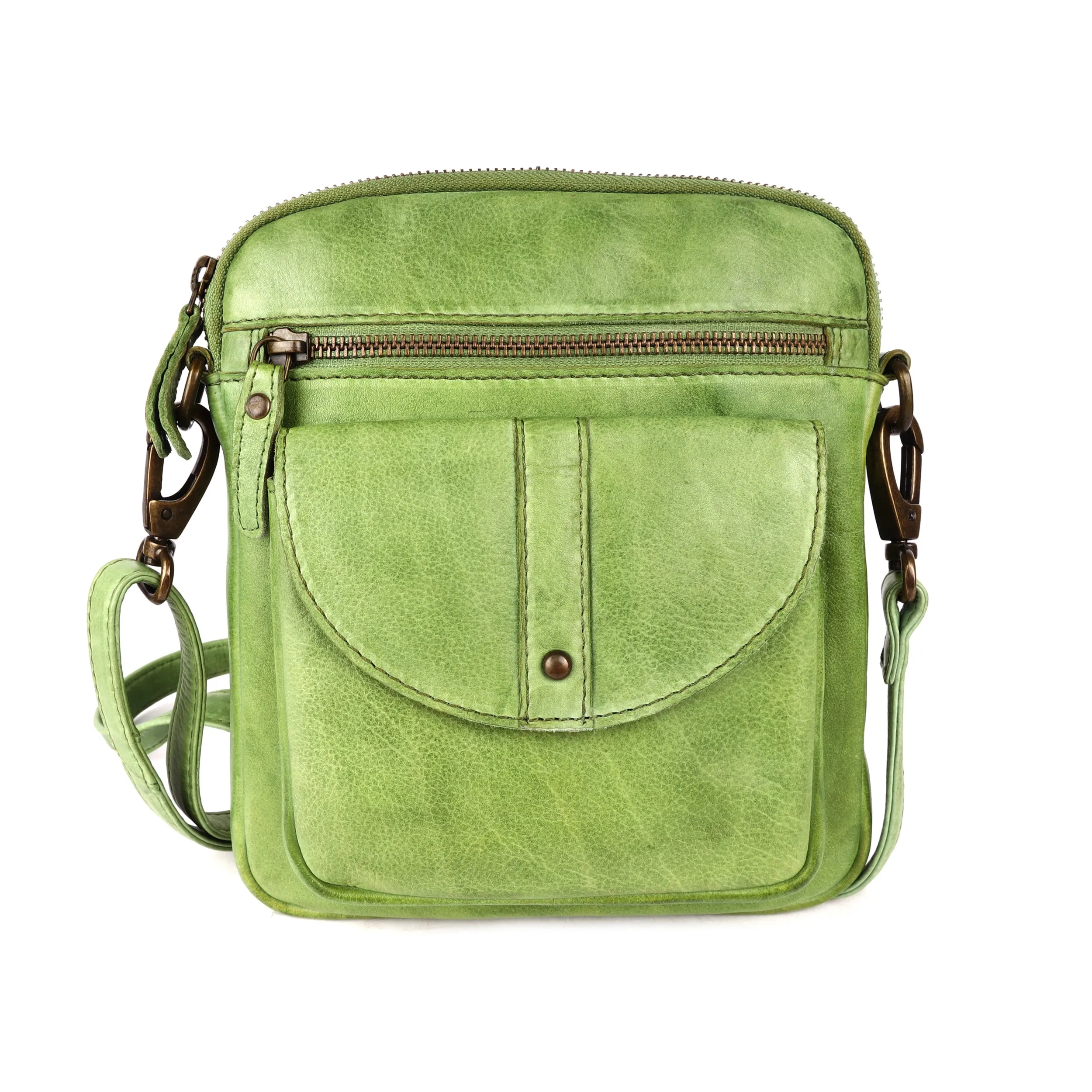 Rugged Hide - RH-4911 Helen Leather Crossbody Bag