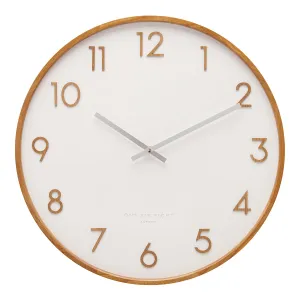 SCARLETT White 50cm Wall Clock