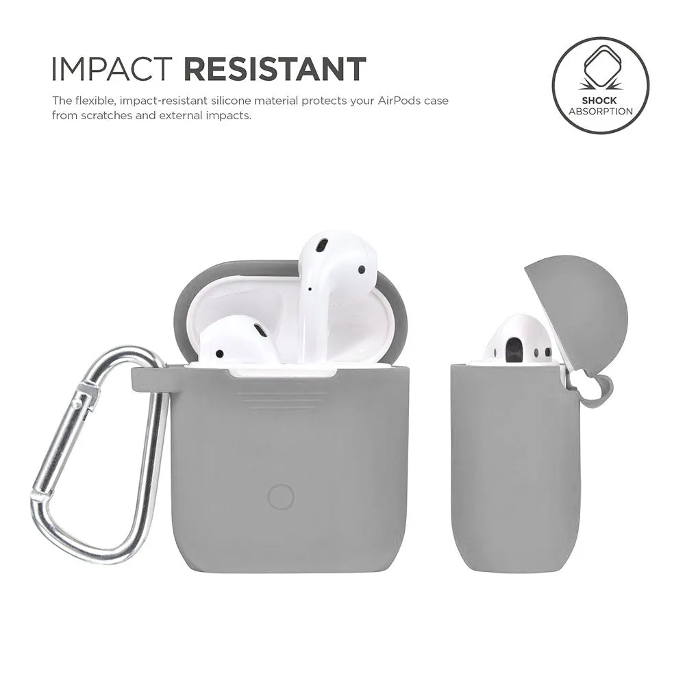 Silicone Case Protector and Accessories Kit Compatible For Use With Apple AirPods®