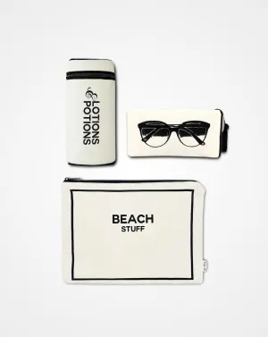 Stylish Beach Essentials 3-Pack – Waterproof and Perfectly Organized