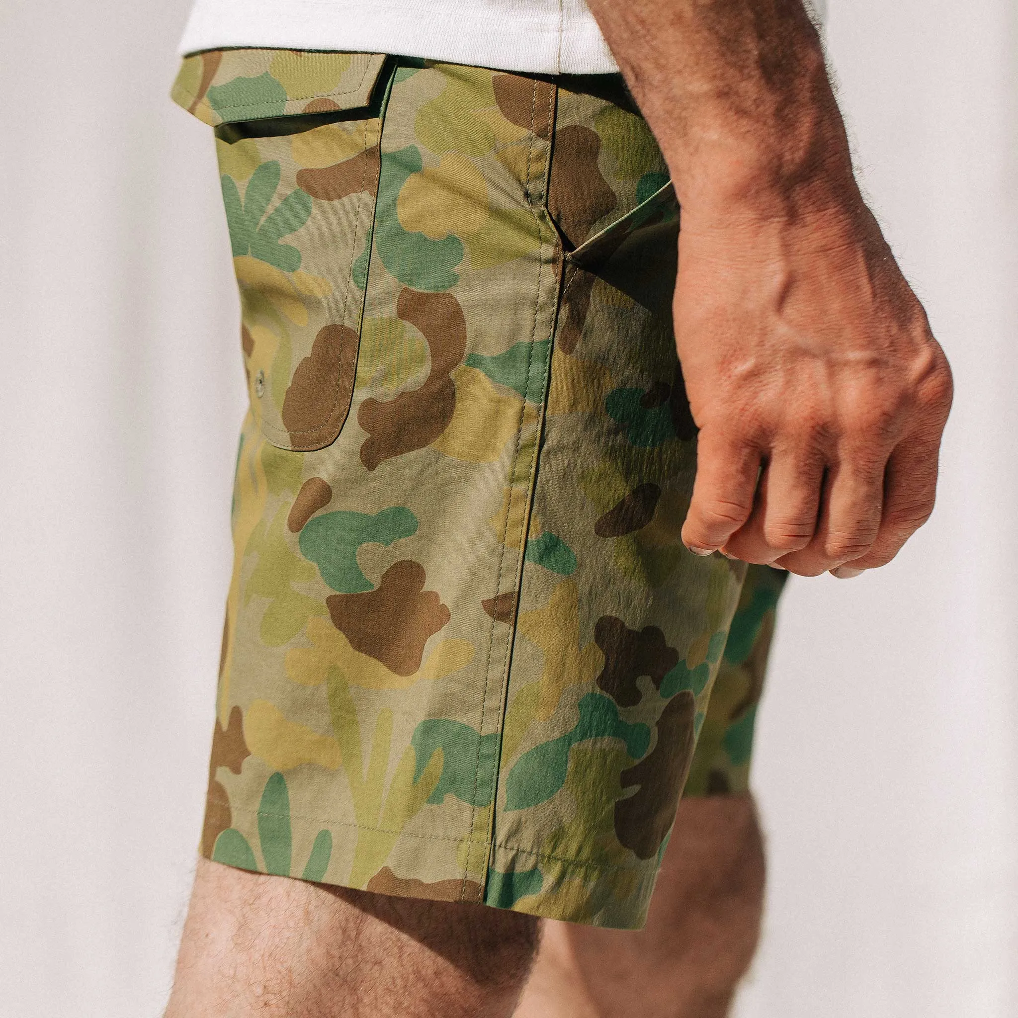 The Adventure Short in Arid Camo