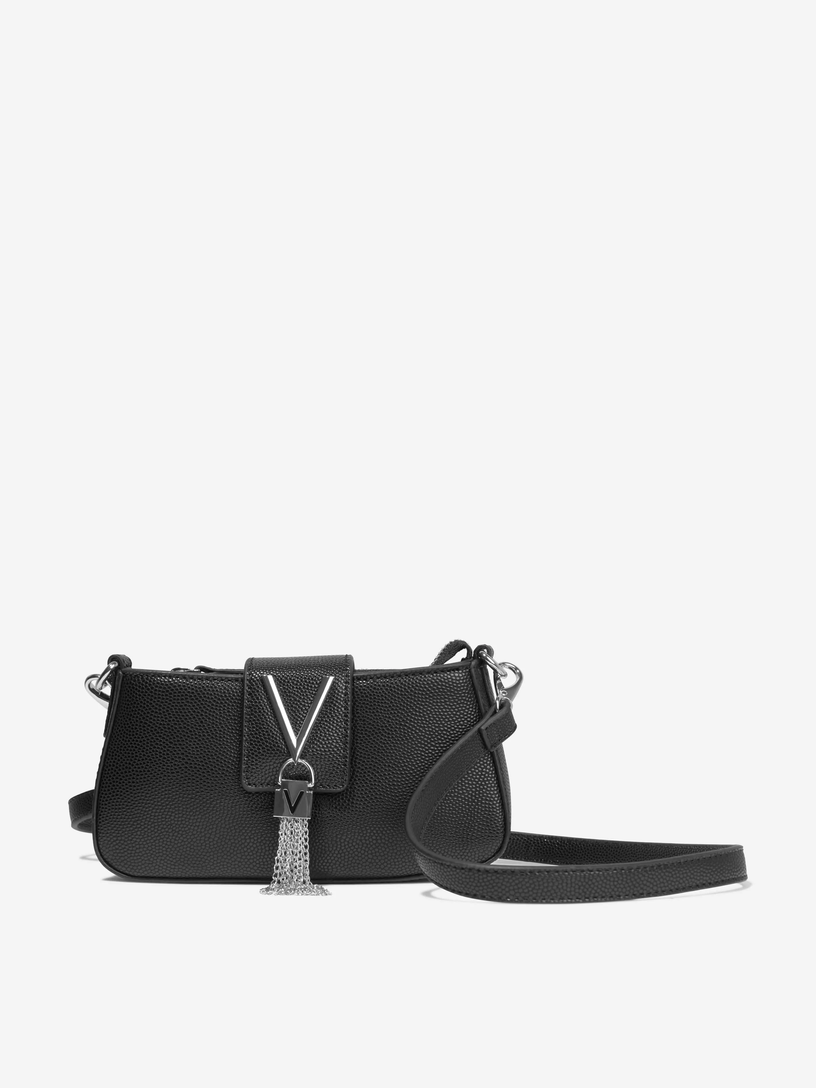 Valentino Girls Divina Baguette Bag in Black