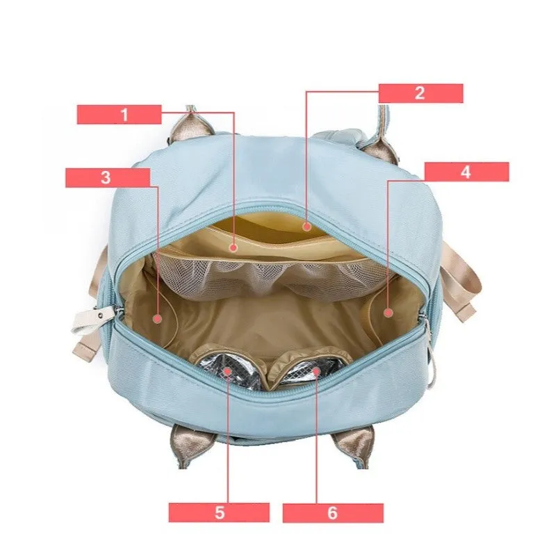 Waterproof Multi-Functional Baby Diaper Bags